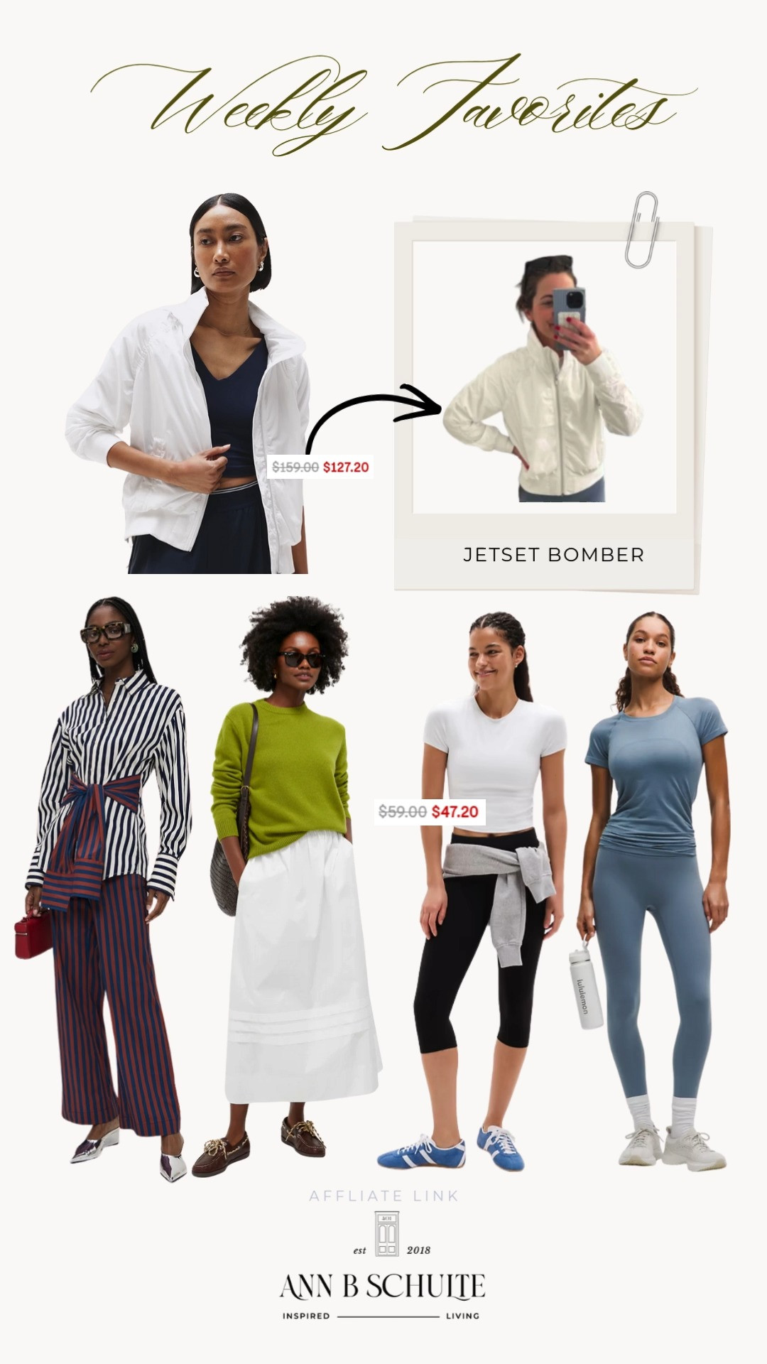 Our weekly faves just dropped and the vibe is immaculate. A little cozy, a little bold, and fully feel-good 🌸🤍✨  
#LTKFinds #StyleInspo #OOTDIdeas #FashionEdit #LTKStyle #TrendingNow #LifestyleGoals #OutfitInspiration #LTKCreator #WeeklyFaves 

 #LTKootd #LTKActive #LTKSaleAlert