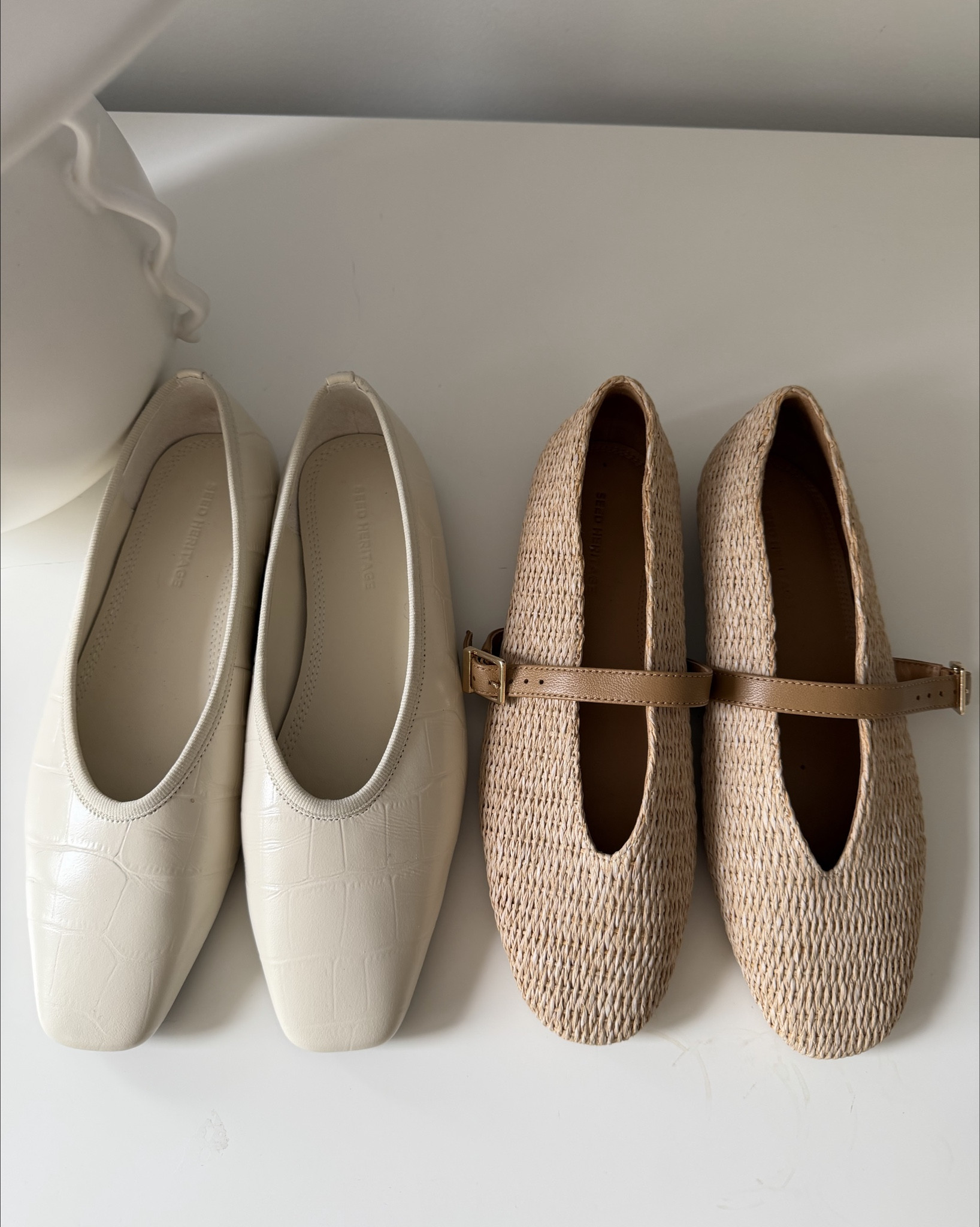 Current ballet flats 🤍