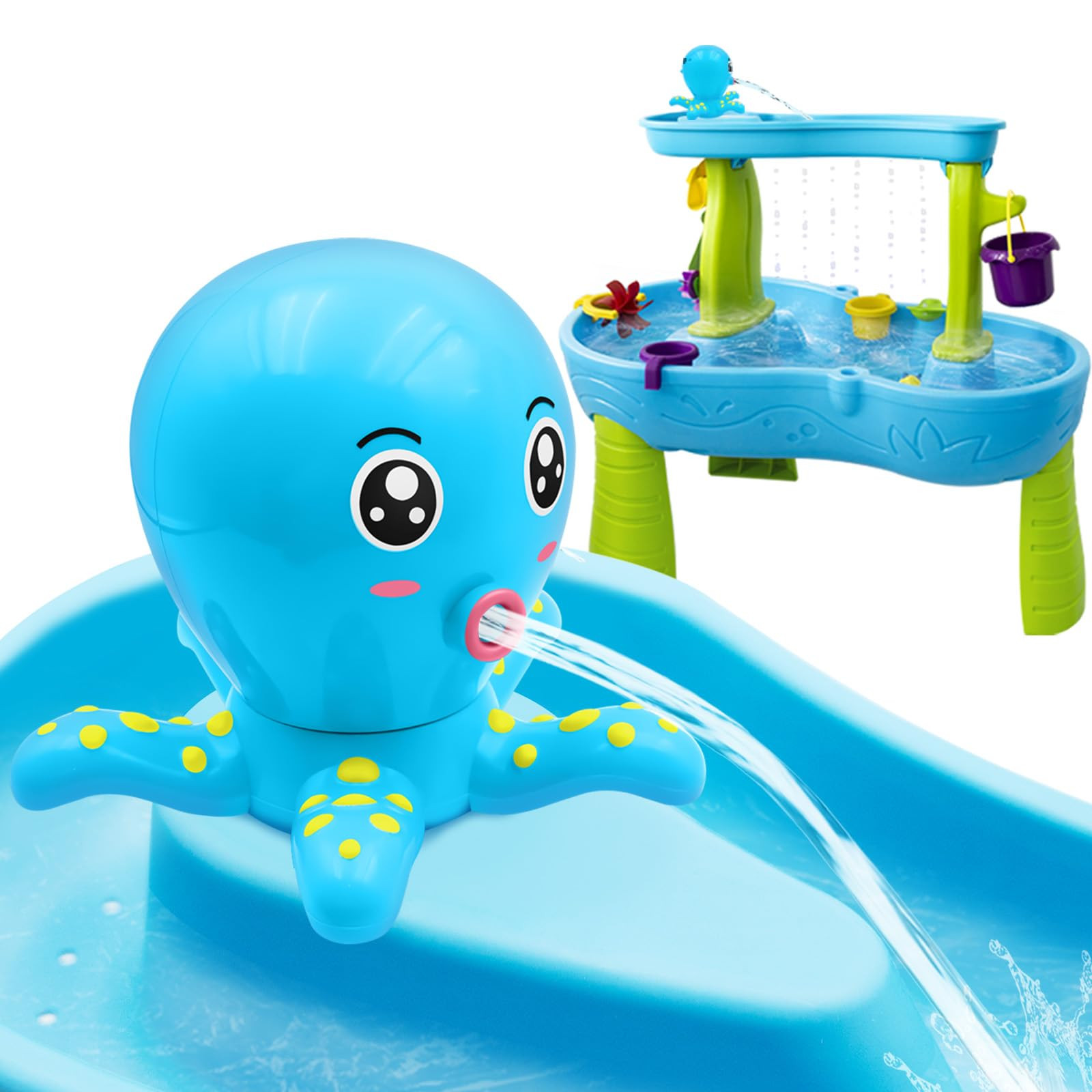 Water Table Pump, Octopus Battery Powered Water Pump for Water Table 3 Hours Non-Stop Fun Summer ... | Amazon (US)