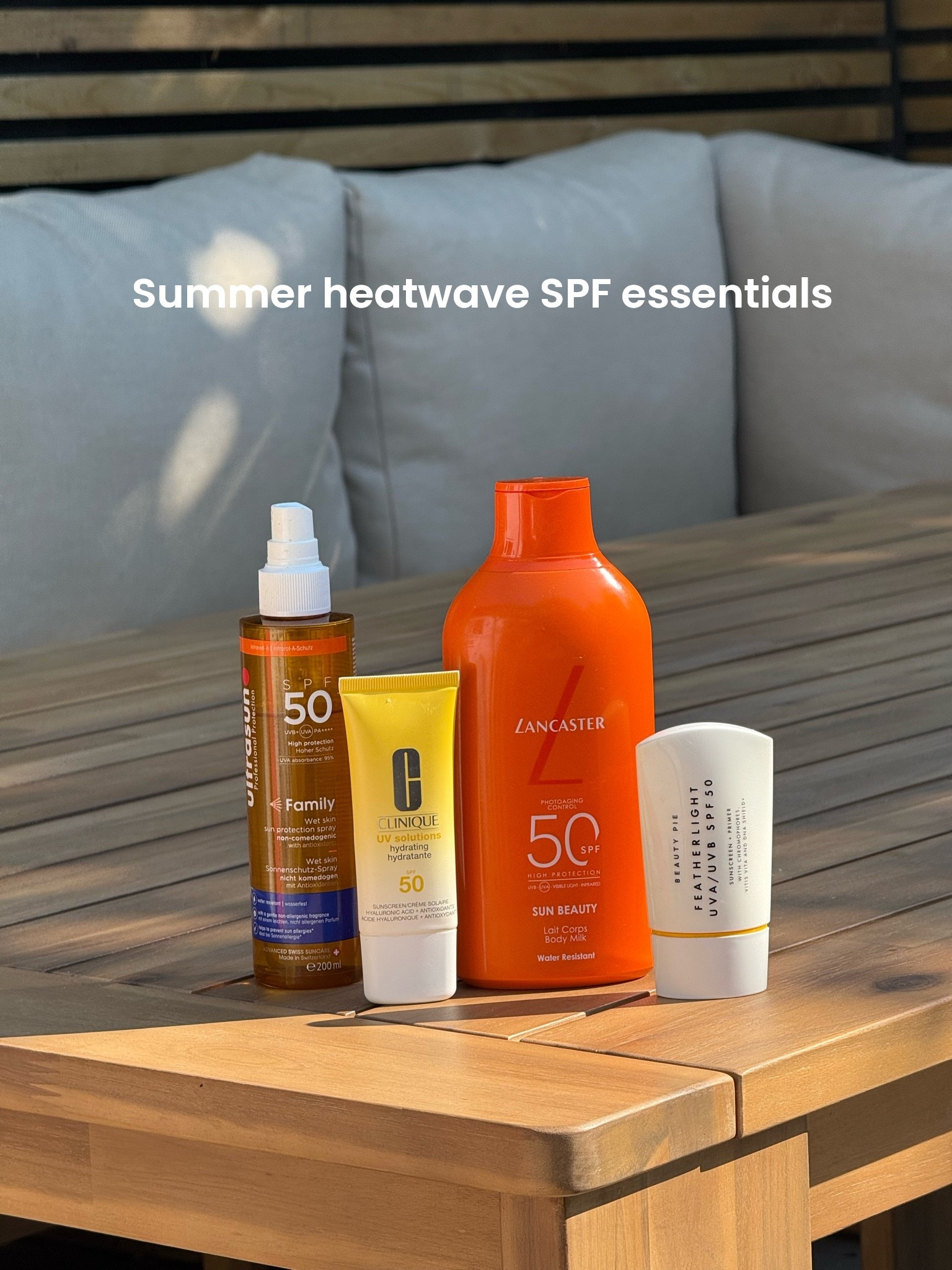 Summer SPF heatwave essentials ☀️

#LTKuk #LTKsummer #LTKbeauty