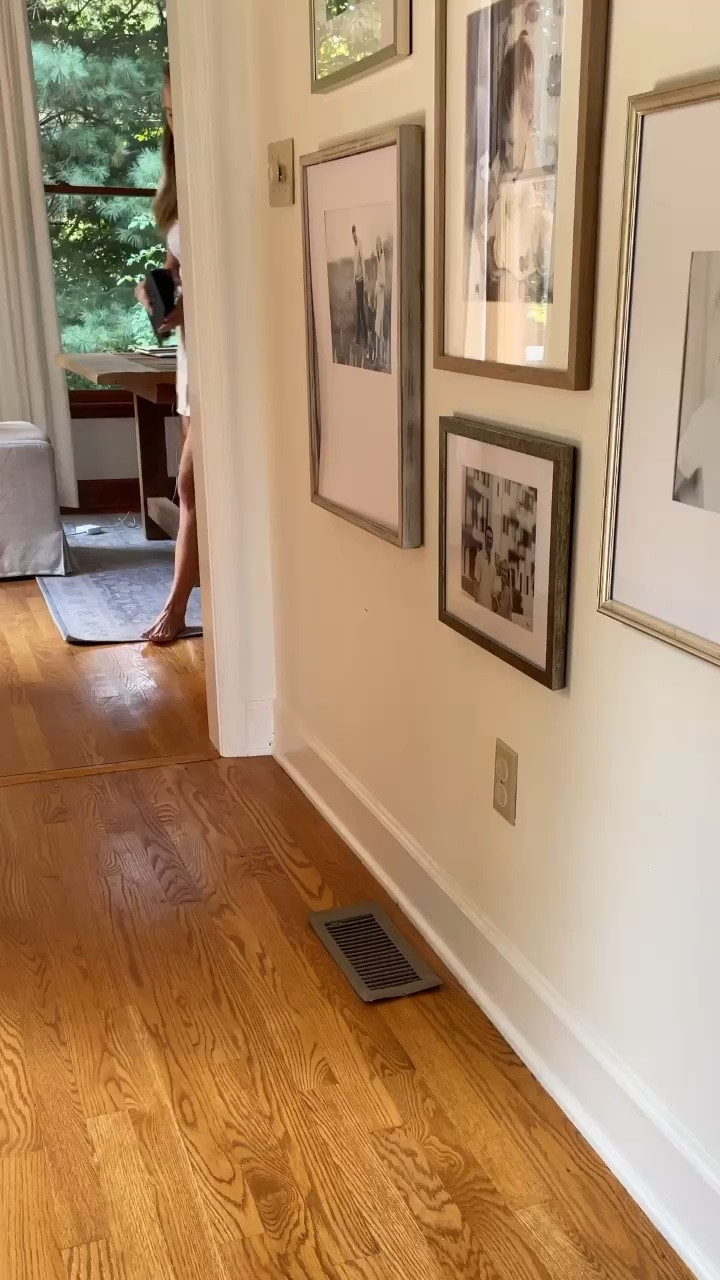 Basket weave floor vent cover on Prime