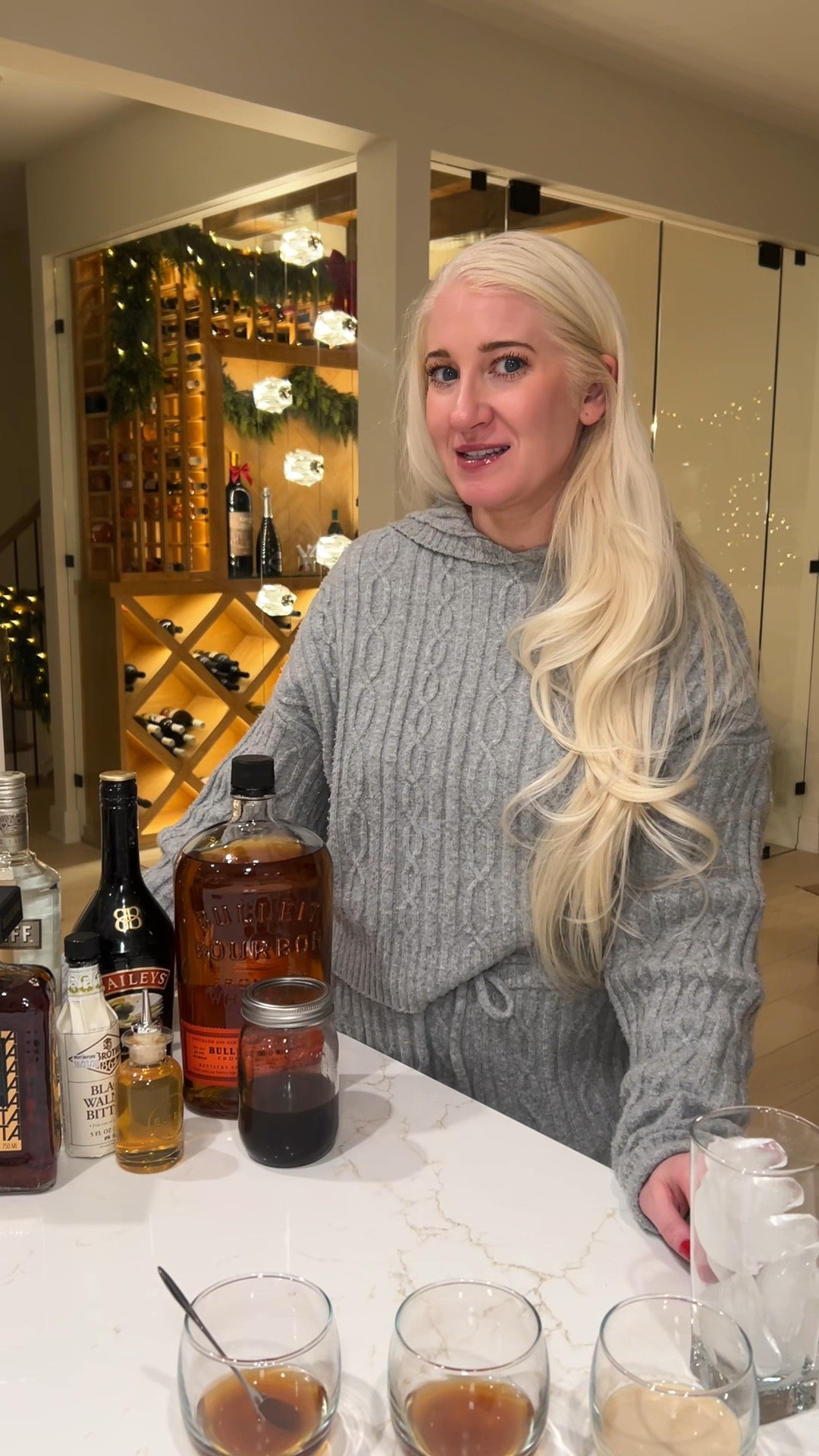 I got this set for Christmas last year and it is my favorite winter, cozy, warm set! I’m thinking of buying it in the white this year!
•
I would say it runs big- I’m resting an XS in the top and bottom. 
•


#LTKSeasonal #LTKHoliday #LTKGiftGuide