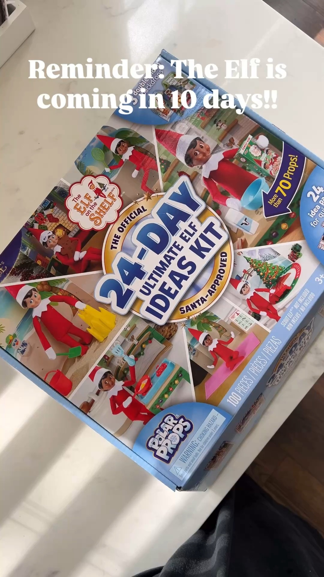 Official Elf on the Shelf kit: contains 24 days of elf ideas with props and backgrounds! Elf not included but linked below!

#LTKKids #LTKHoliday #LTKmomlife