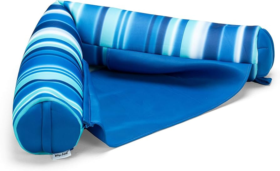Big Joe Noodle Sling No Inflation Needed Pool Seat with Armrests, Blurred Blue Double Sided Mesh,... | Amazon (US)