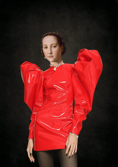 Limited Edition Fine Art Giclee A3 Fashion Print 'Dolce & Gabbana 1545'