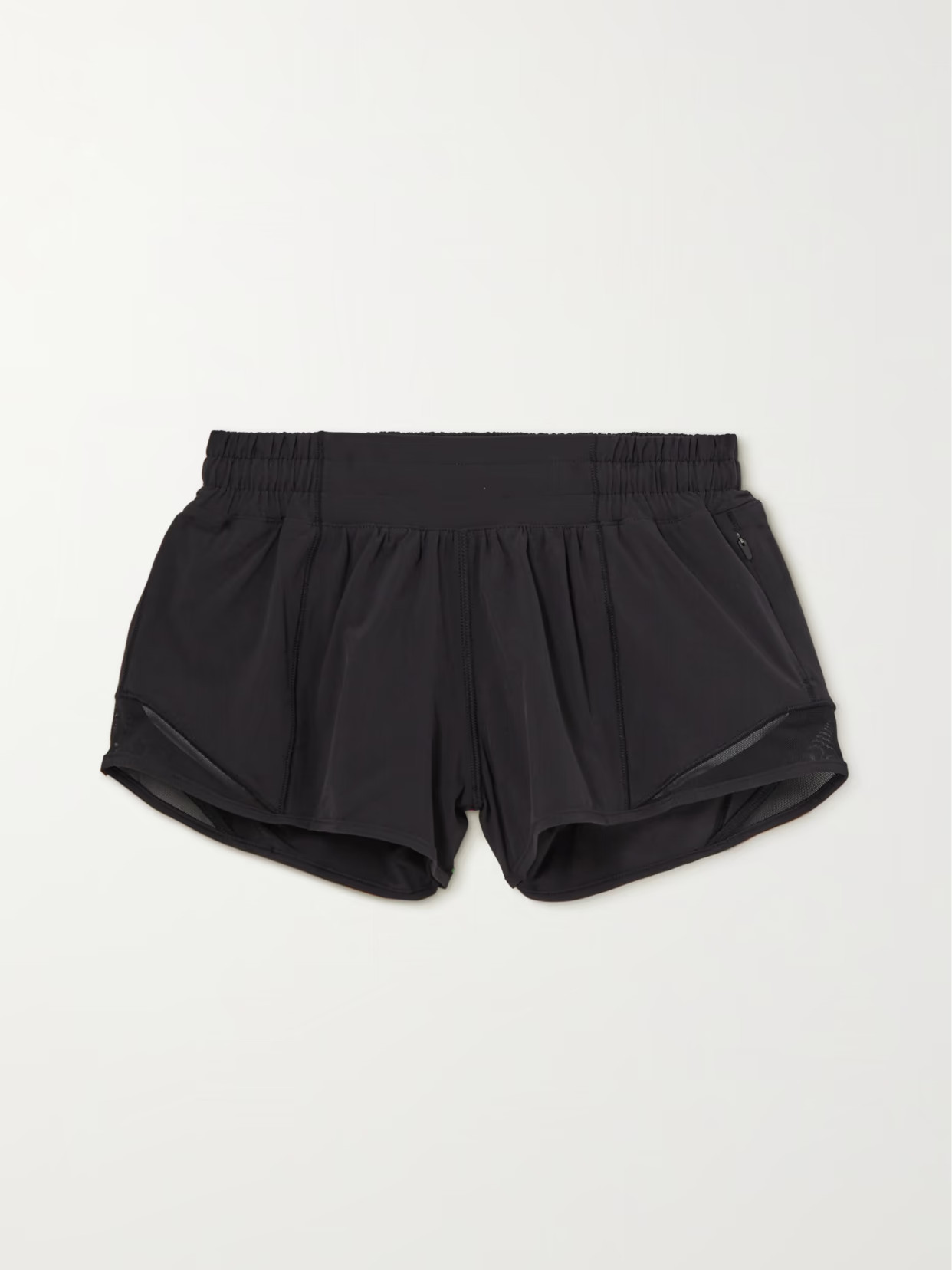 lululemon - Hotty Hot Low-rise Mesh-paneled Stretch Recycled-swift Shorts - 2.5 | NET-A-PORTER (US)