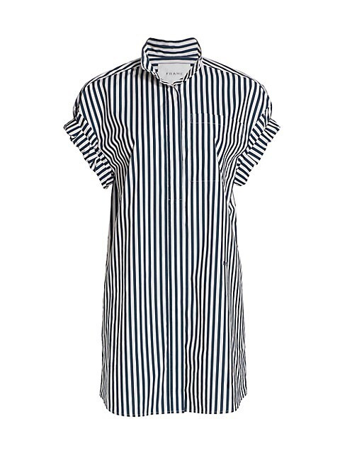 Sheila Striped Cotton Shirtdress | Saks Fifth Avenue