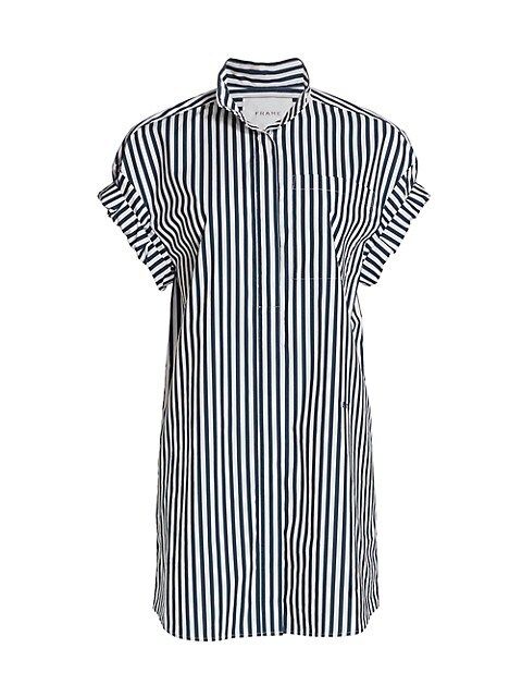 Sheila Striped Cotton Shirtdress | Saks Fifth Avenue