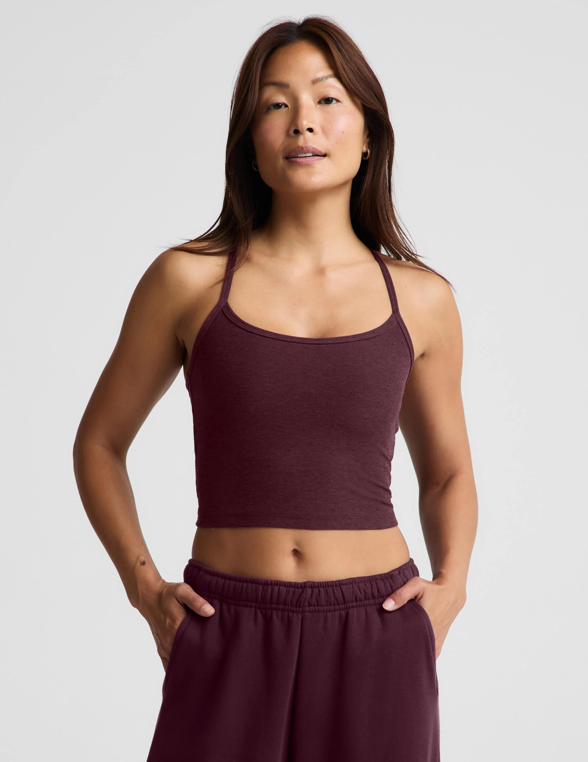 Spacedye\u2122 Slim Racerback Cropped Tank | Beyond Yoga | Beyond Yoga