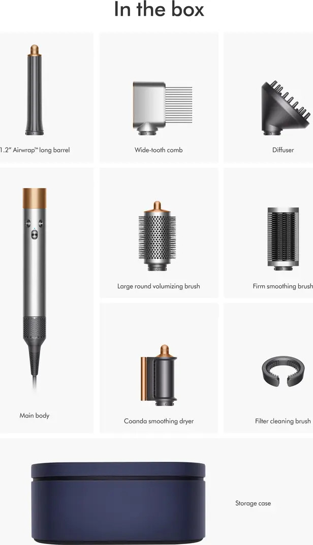 Airwrap™ Multi-styler Complete Long Diffuse for Curly & Coily Hair | Nordstrom