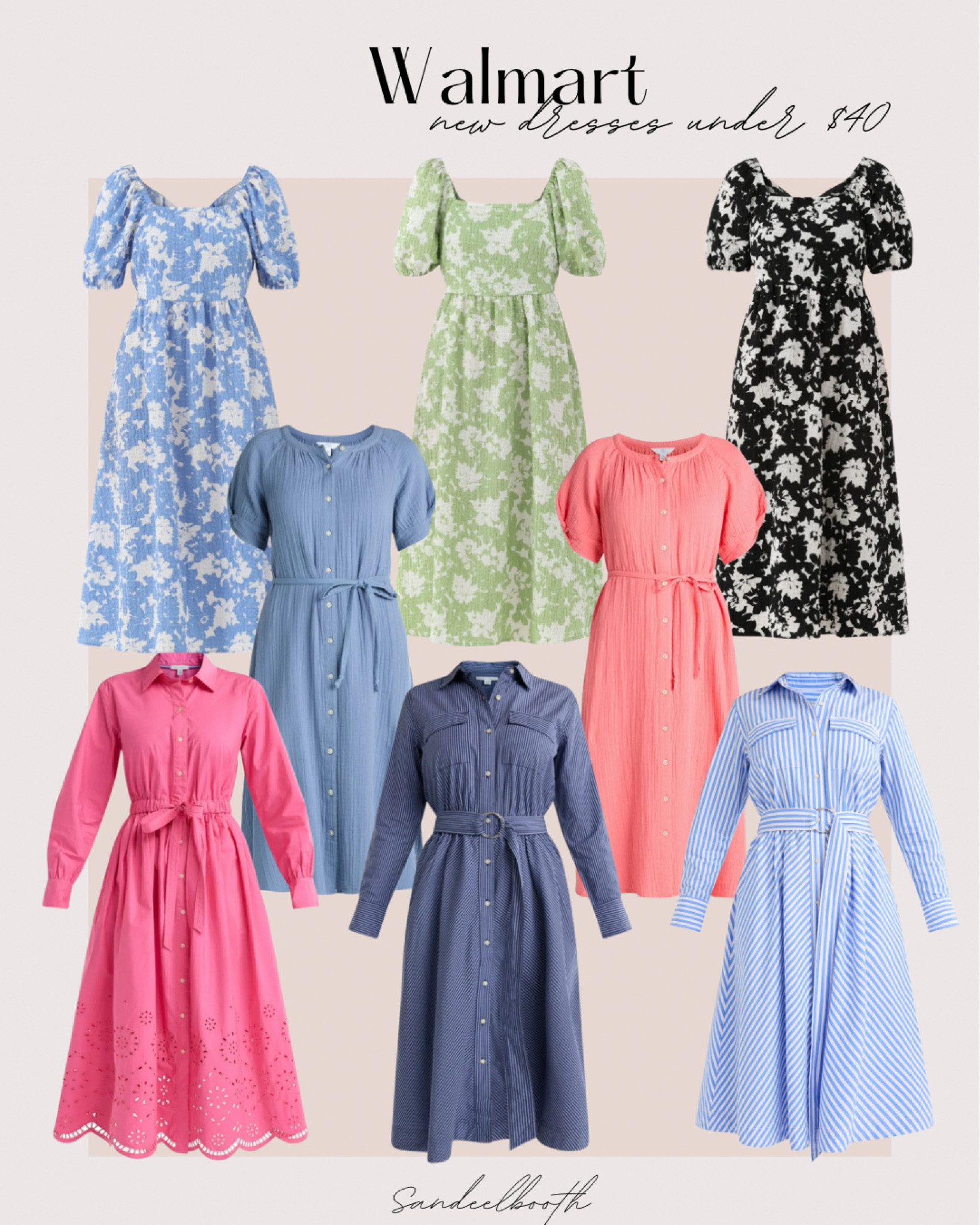 New spring dresses under $40 from Walmart 🎉🎉🎉  The top look just like the Emerson dress from Abercrombie! 

Wedding Guest Dress, travel dress, work dress, date night dress, Valentine’s Day dress 

#LTKStyleTip #LTKFindsUnder50 #LTKWedding