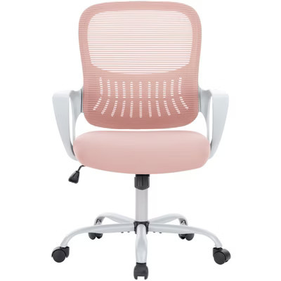 JIONJOY Office Computer Desk Managerial Executive Chair | Pink | Target