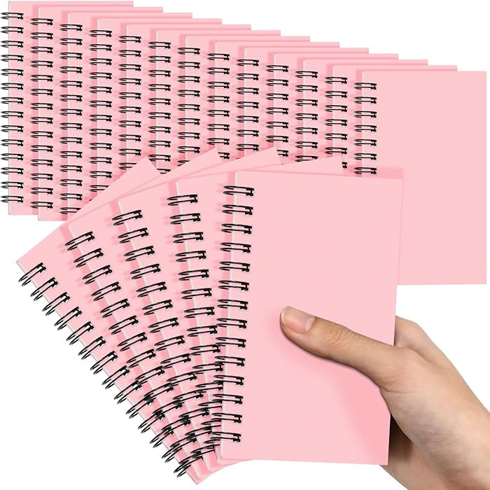 Jutom 18 Pcs Small Spiral Notebooks Memo Pads 3x5 Bulk Small Pocket Notebooks Mini Notepads with ... | Amazon (US)