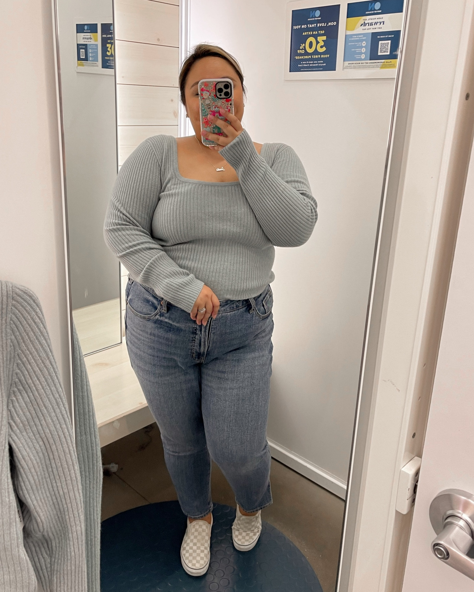 Soft crop sage green sweater top with square neck from Old Navy.

#LTKstyletip #LTKunder50