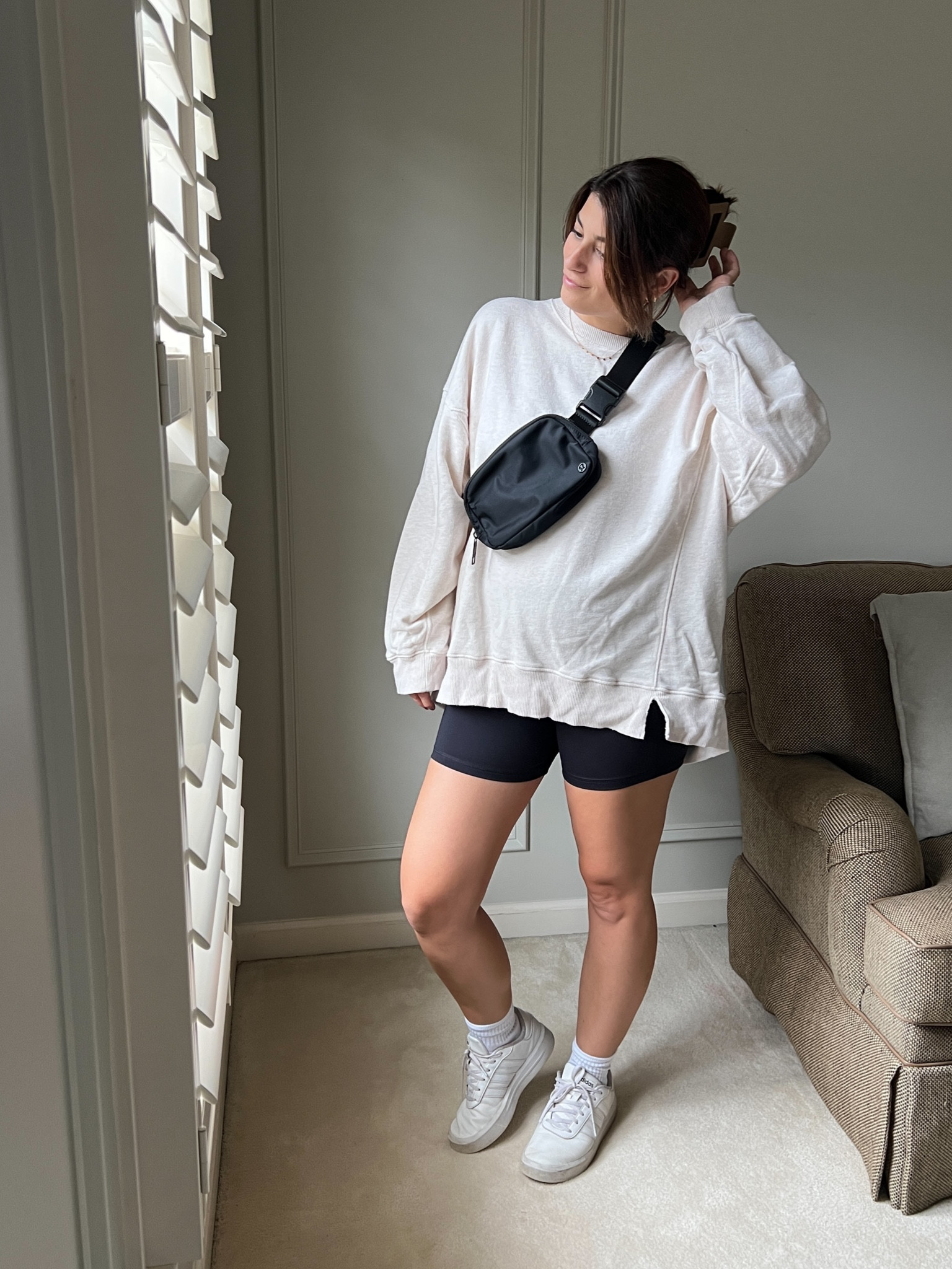 Comfy and bump friendly. Great for day care drop off. 

#LTKmidsize #LTKbump #LTKfindsunder50