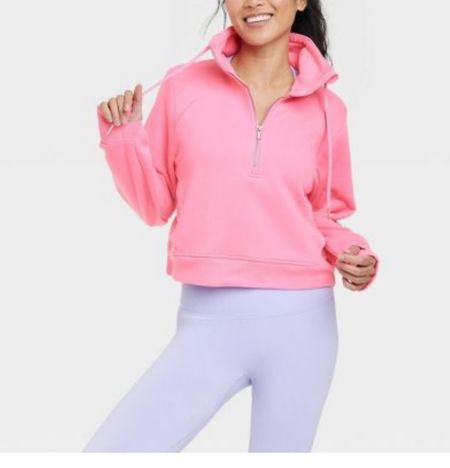 This dupe half zip sweatshirt it’s so pretty and comes in a variety of colors. Perfect choice to layer after a workout and travel! Can’t go wrong  under $30

#LTKstyletip #LTKActive #LTKfitness