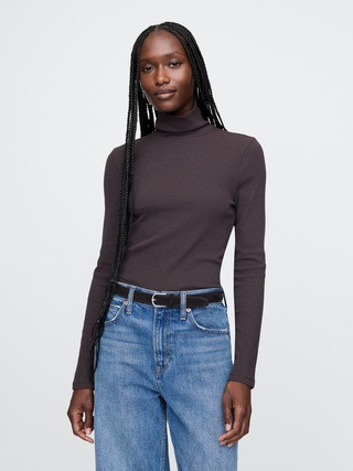 Modern Rib Turtleneck | Gap (US)