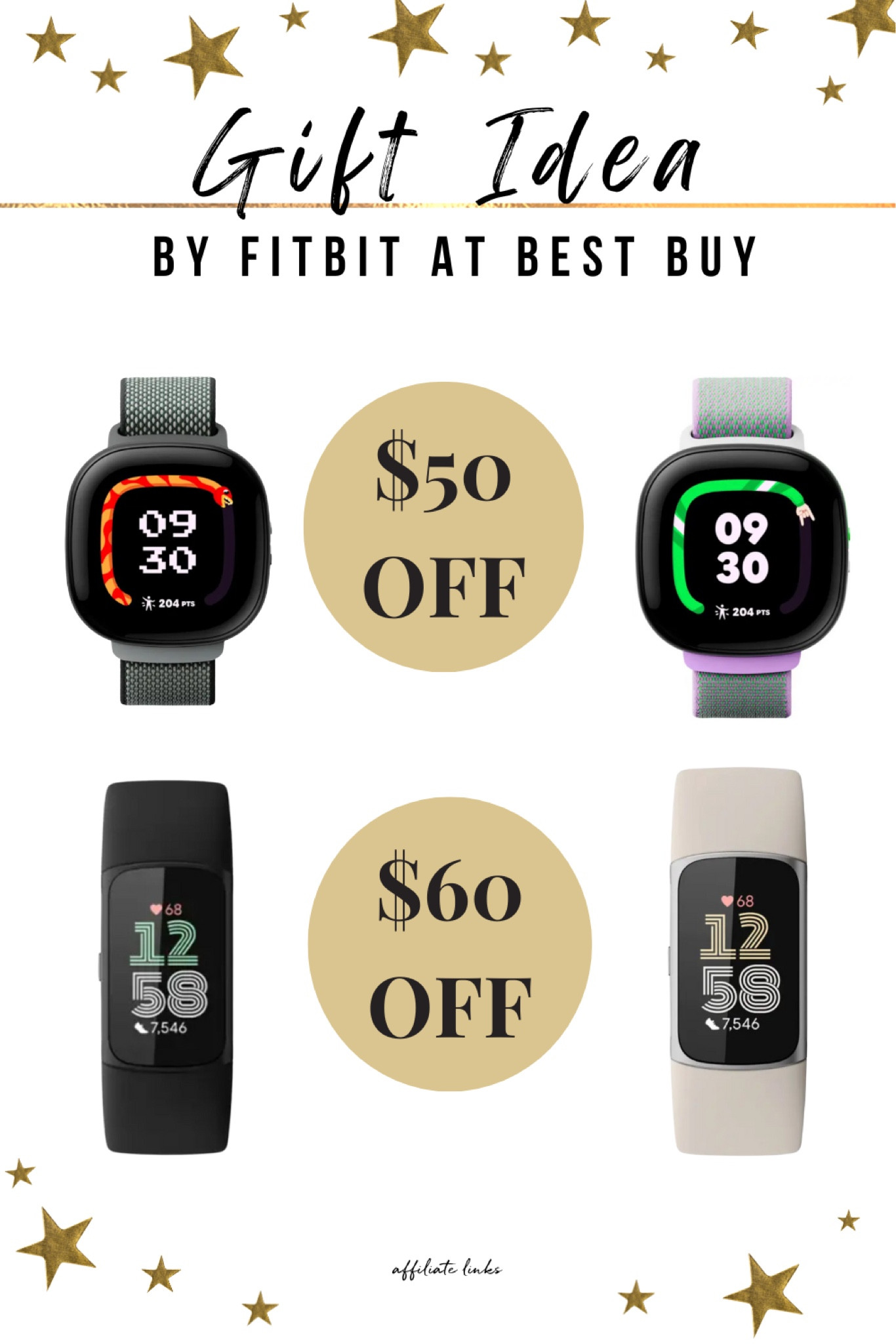 GREAT sale on fitbits at @bestbuy — gift for her, gift for him, or a gift for a big kid or tween 🎁 



#LTKCyberWeek #LTKGiftGuide #LTKHoliday