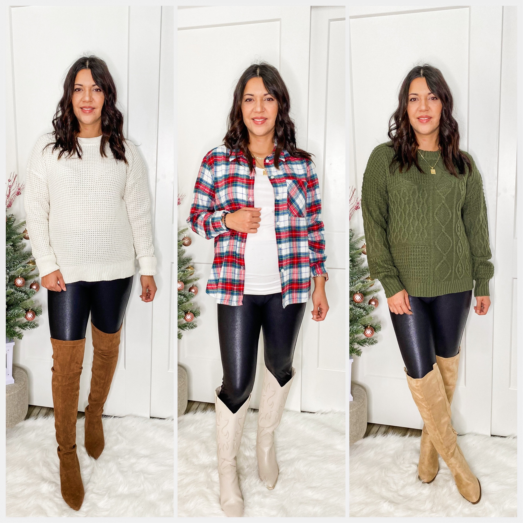Effortless Holiday Outfit Inspo! Click each item for sizing details. 
Thank you for shopping with me. Stay Blessed! 

#LTKSeasonal #LTKCyberSaleFR #LTKHoliday
