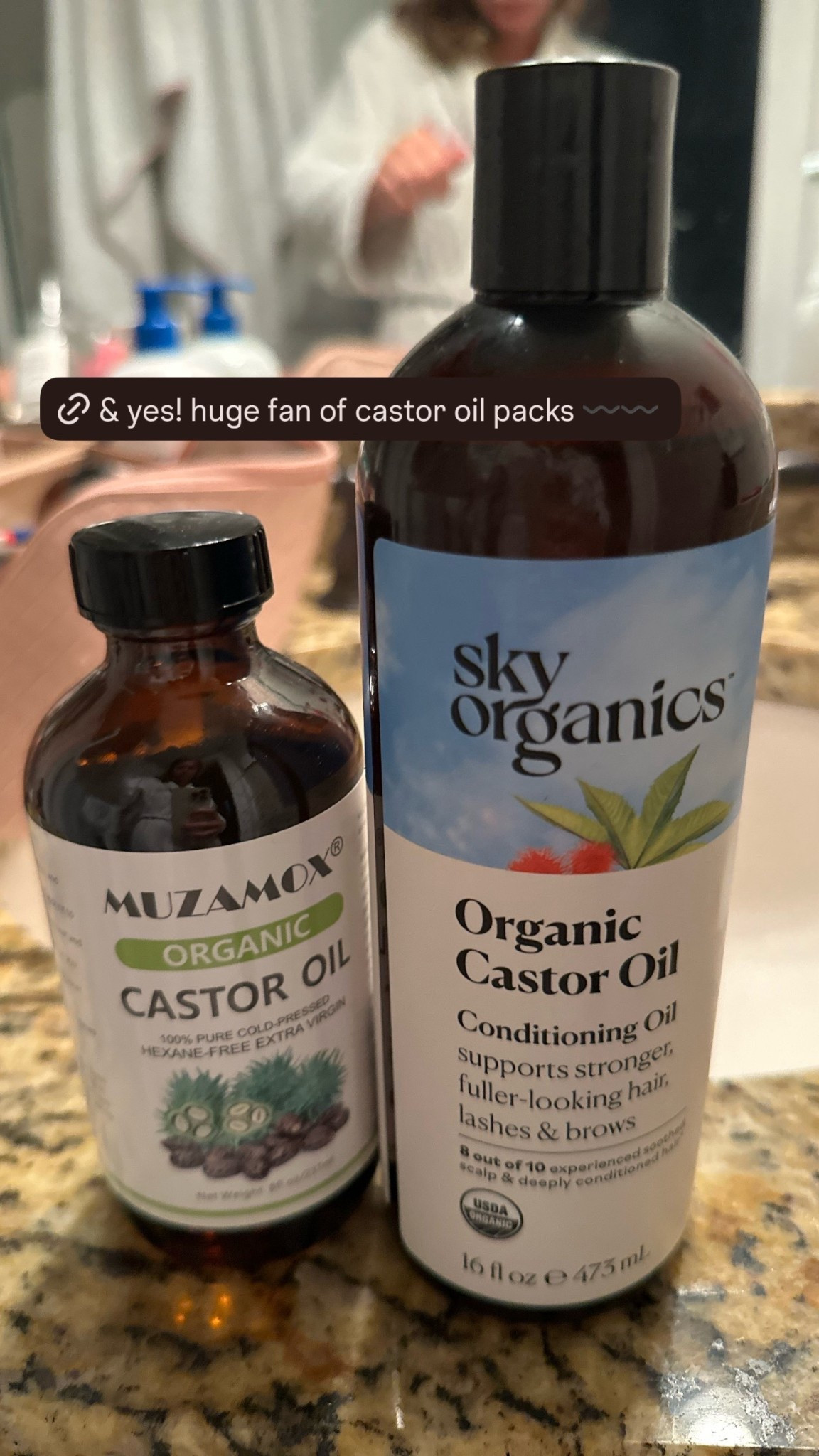 Castor. Oil. Every. Night. !!! 

#LTKFallSale #LTKTravel #LTKSeasonal