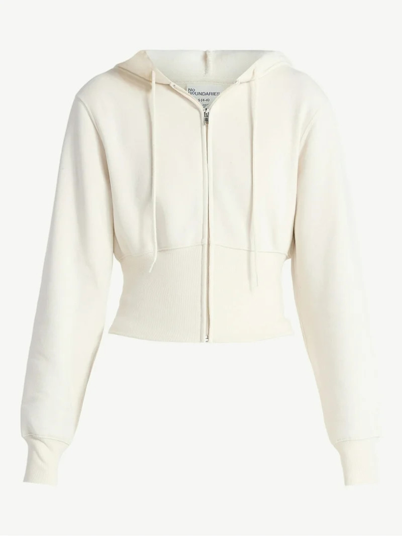No Boundaries Fleece Zip Hoodie, Women's | Walmart (US)