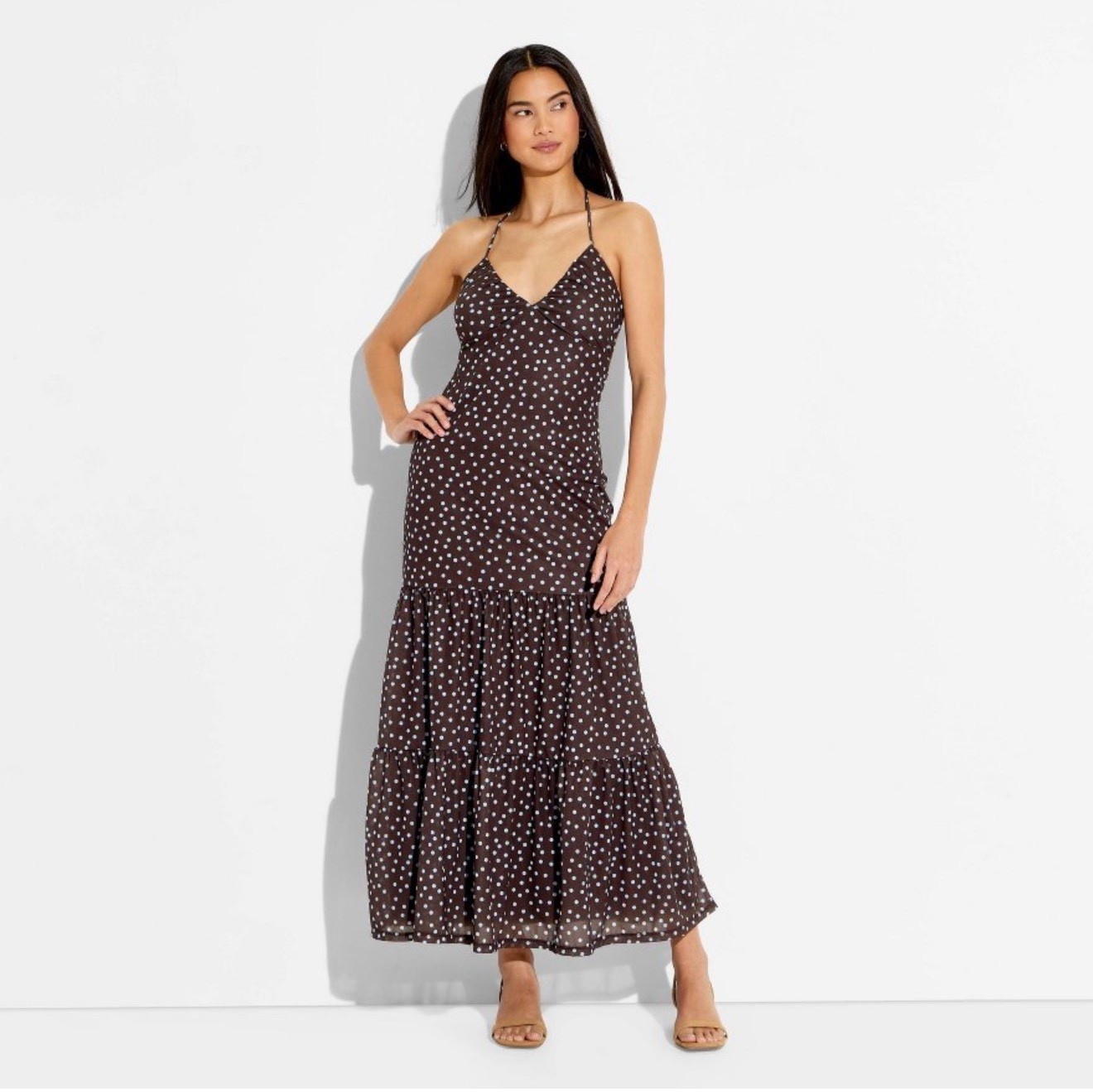 spring outfits 2026

Women's Maxi Triangle Halter
Dress - @Target Brown Polka
Dots

#spring #dress #outfit #easter 

#LTKPetite #LTKSeasonal #LTKOver40