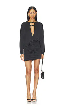 superdown Edwina Mini Dress in Black from Revolve.com | Revolve Clothing (Global)