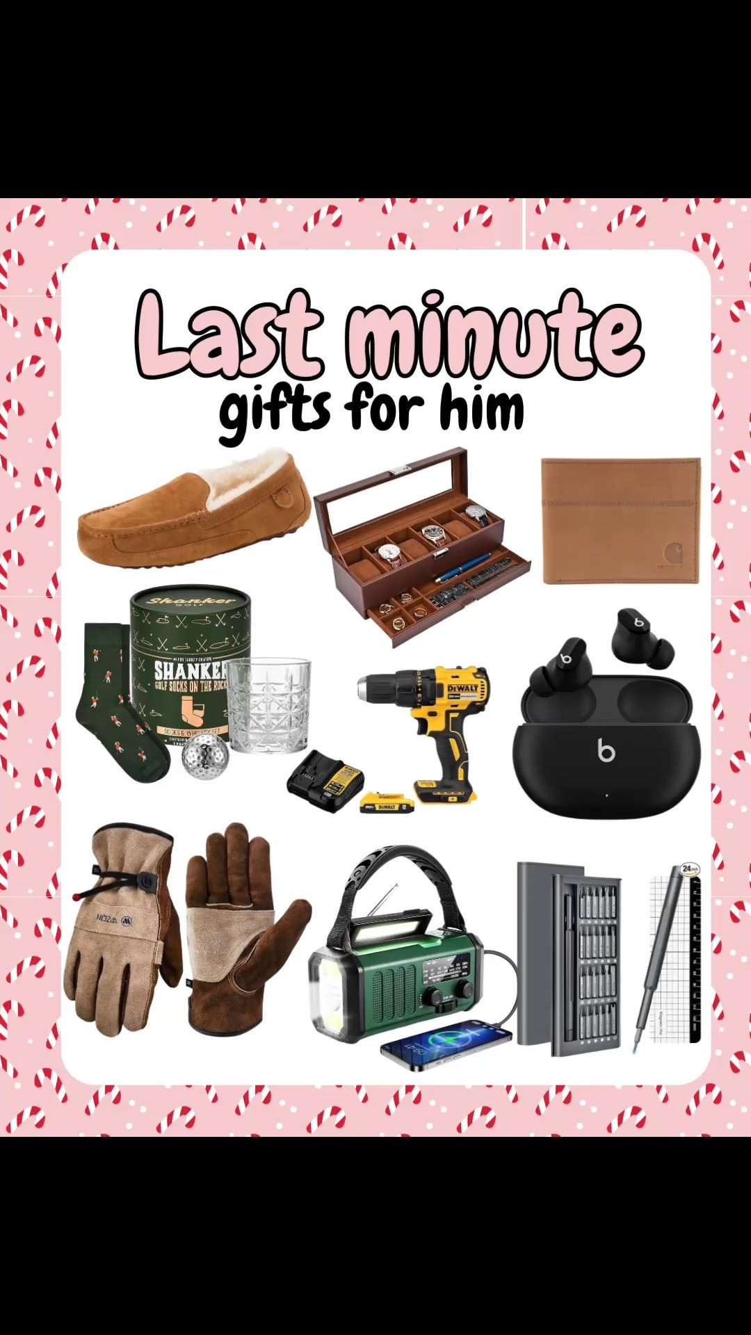 Last minute gift ideas for him from Amazon! Order by tomorrow!! 

Gift guide, gifts for men, gifts for him, gifts for husband, gifts for dad, amazon gift guide 

#LTKHoliday #LTKFindsUnder50 #LTKGiftGuide