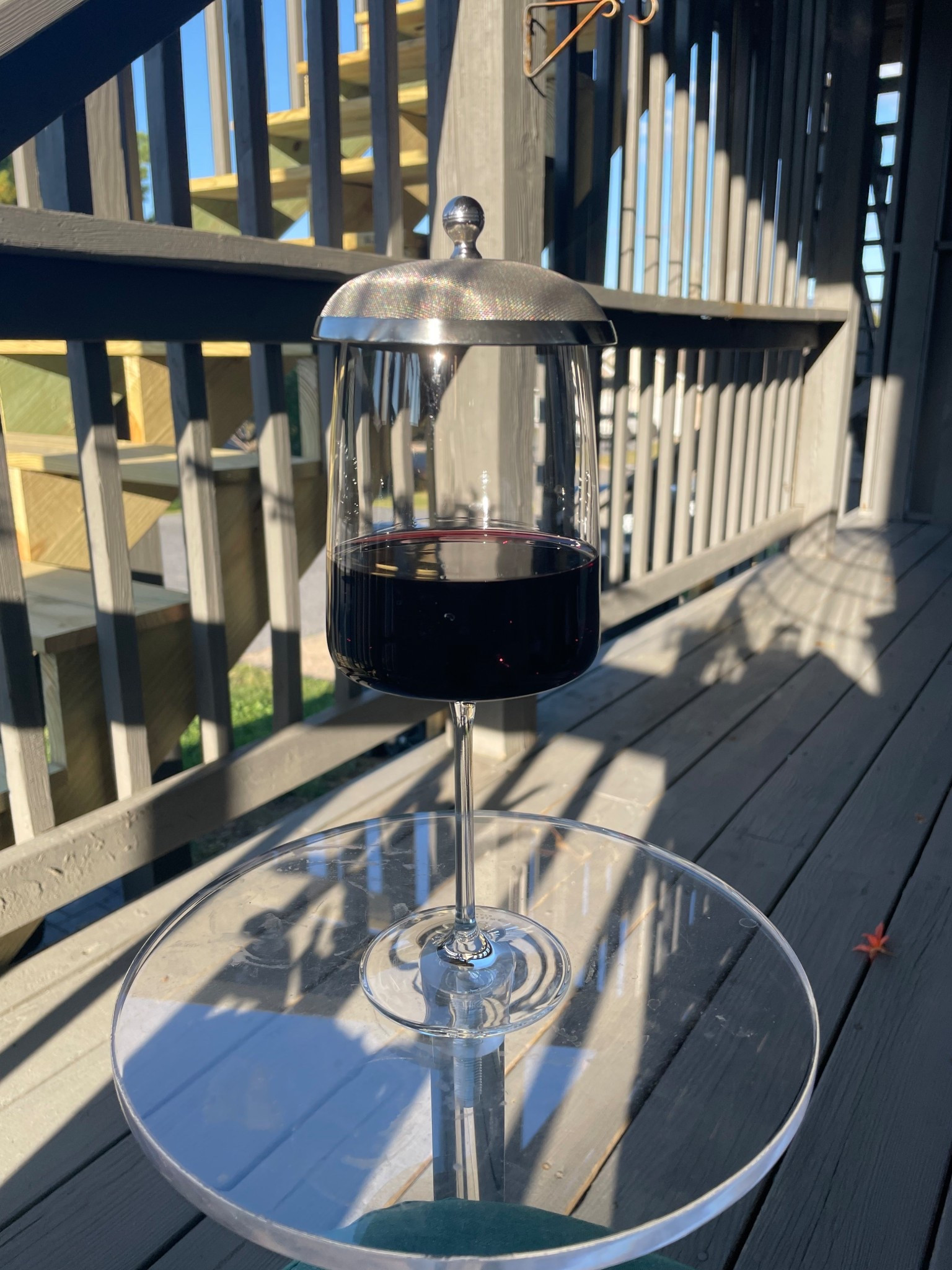 These wine glass covers are perfect for porch sipping! 
.
Oversized red wine glasses 
Drink table 
Bev hats 

#LTKHome #LTKFindsUnder50 #LTKFindsUnder100