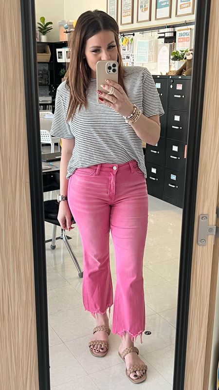 It's a pink pants kind of day. #ootd

#LTKworkwear