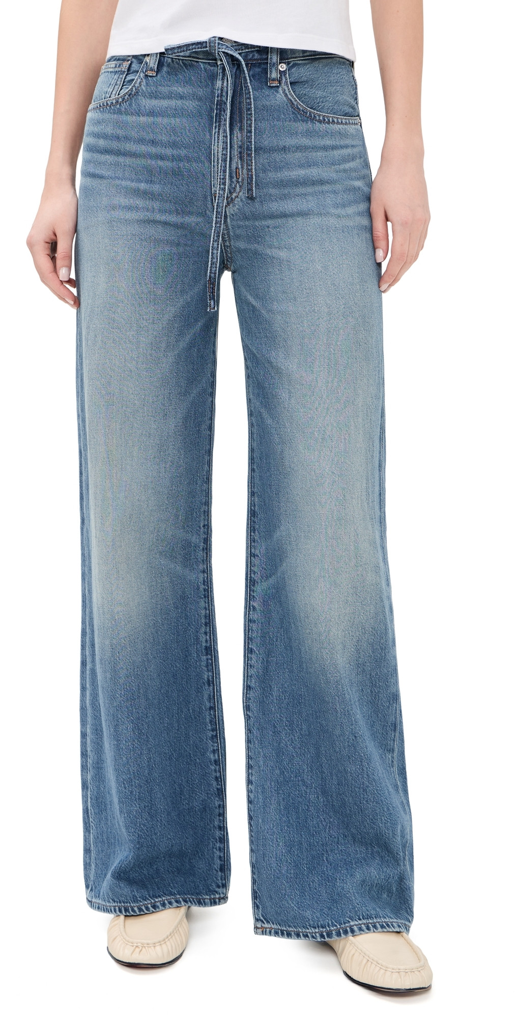 Madewell The Ultimate Wide-Leg Jean in Airy Denim Pickett Wash 24 | Shopbop