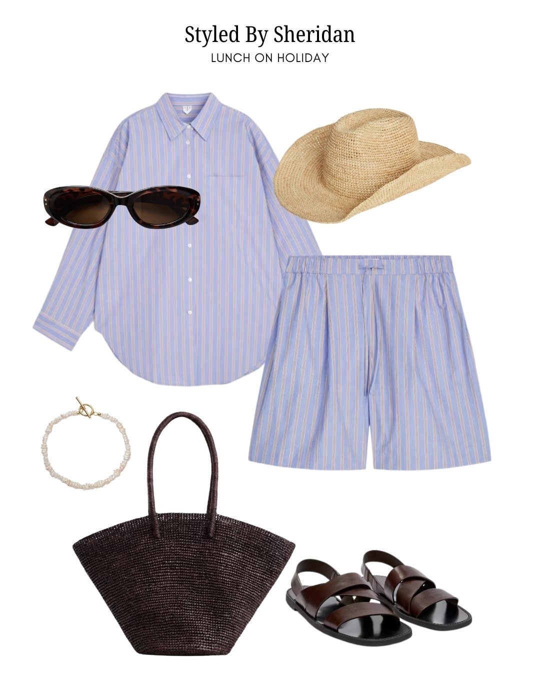 Blue striped shirt outfit

#LTKsummer #LTKstyletip #LTKshoes