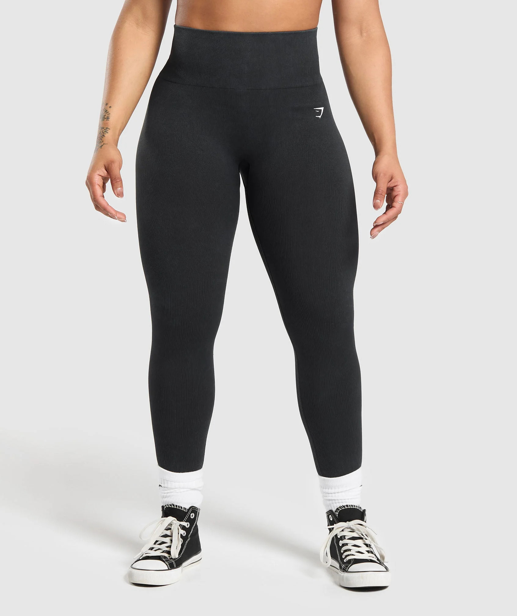 Gymshark Gains Seamless Leggings - Black | Gymshark US