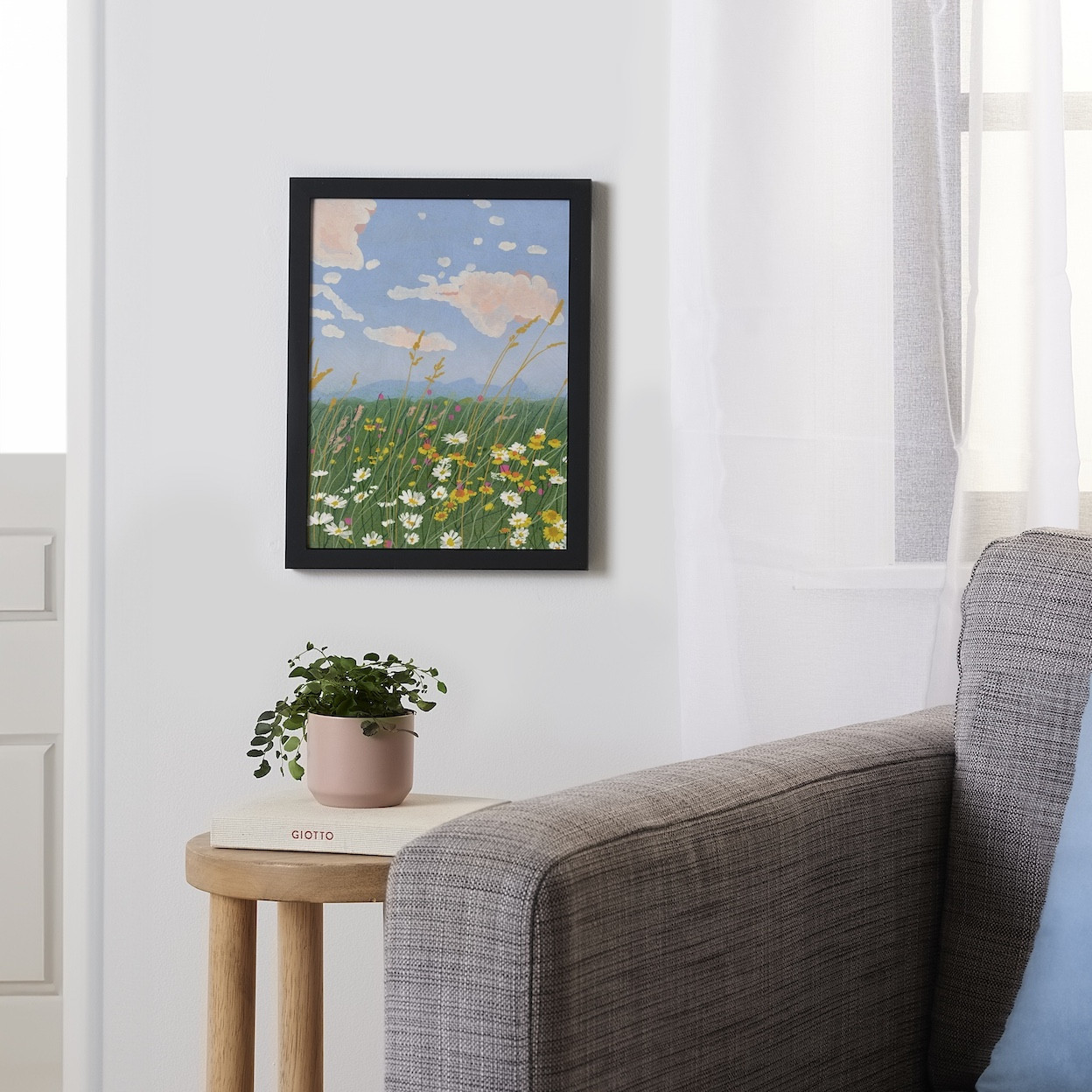 Azure Dreams Framed Poster by Gigi Rosado | Society6 | Society6