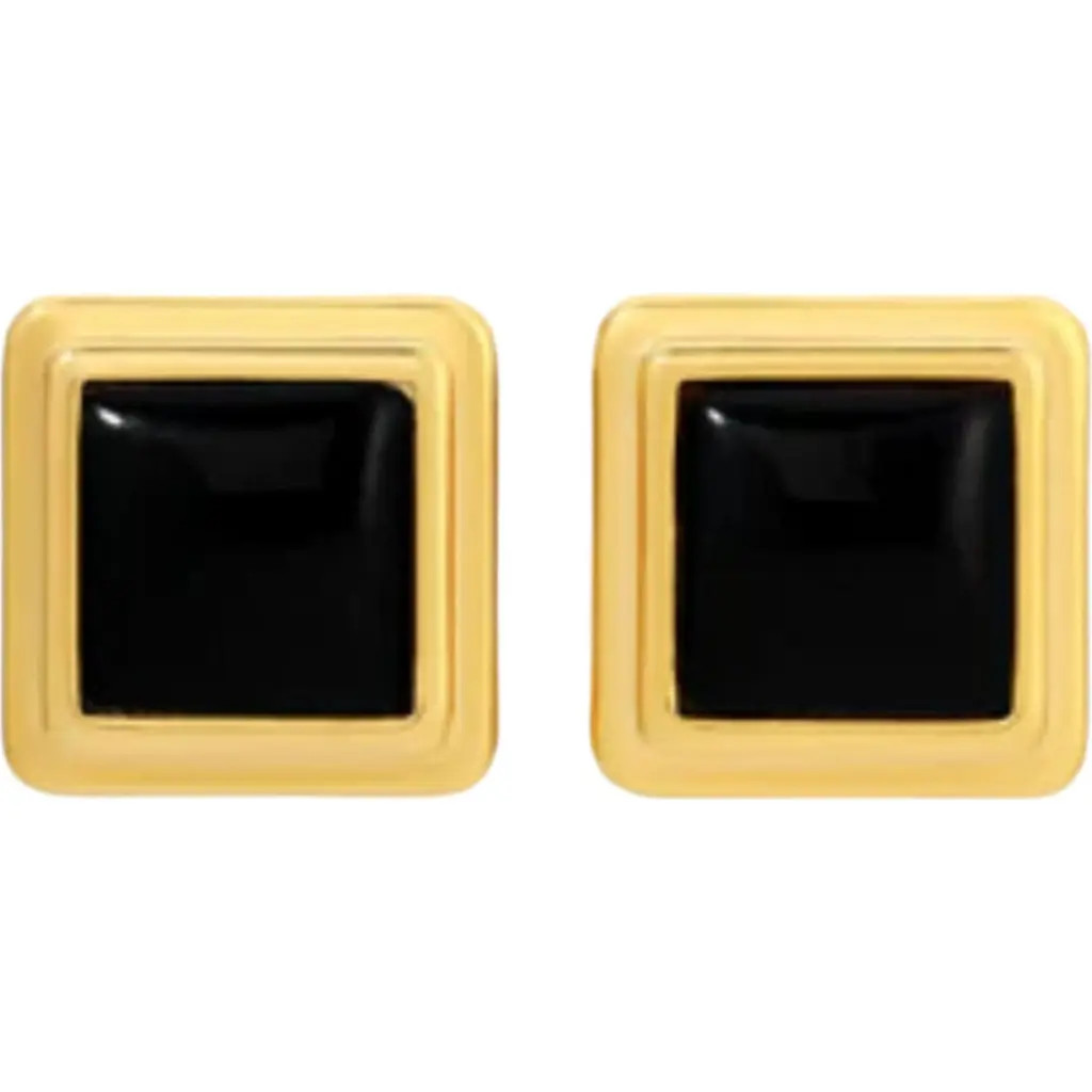HEAVEN MAYHEM Archer Earrings in Gold/black at Nordstrom | Nordstrom