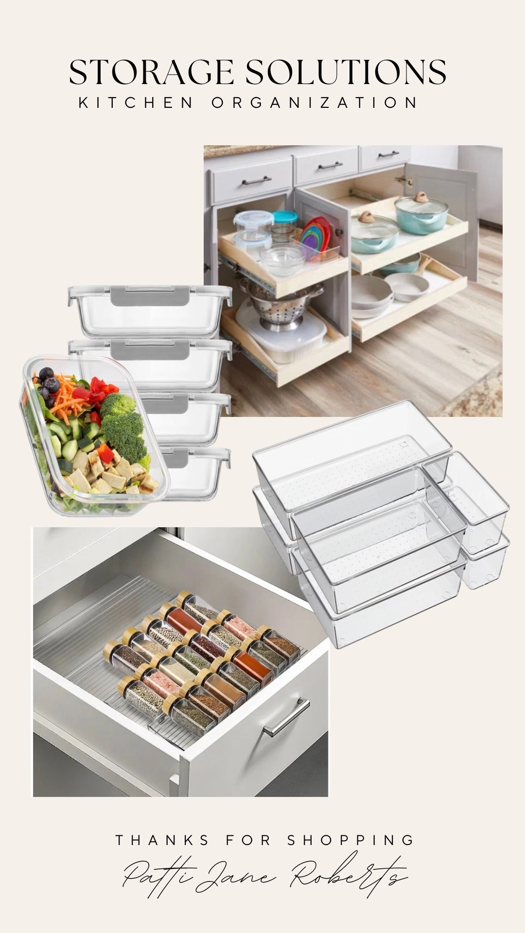 Kitchen storage solutions- kitchen organization, drawer organizers, pull out drawer for cabinets 

#LTKFindsUnder50 #LTKHome #LTKdayinmylife