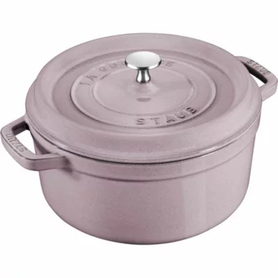Staub Cast Iron 4-qt Round Dutch Oven, Lilac, 11 x 14 | Belk