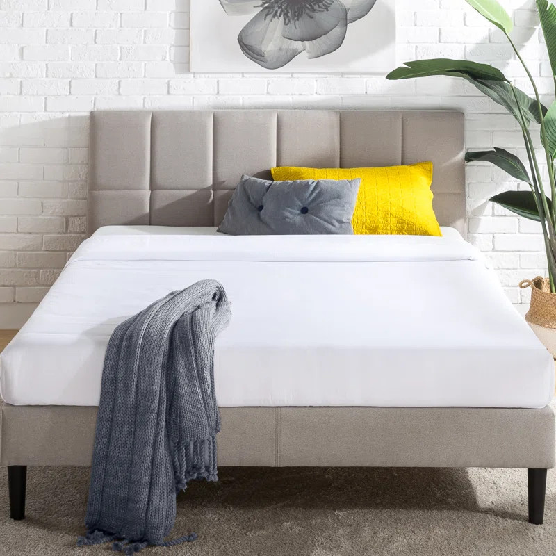 Suhavi Tufted Upholstered Low Profile Platform Bed | Wayfair North America