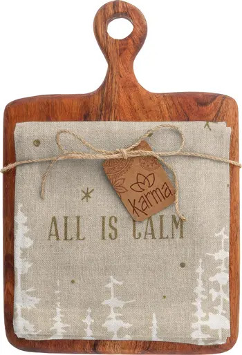 Holiday Tea Towel & Cutting Board | Nordstrom Rack