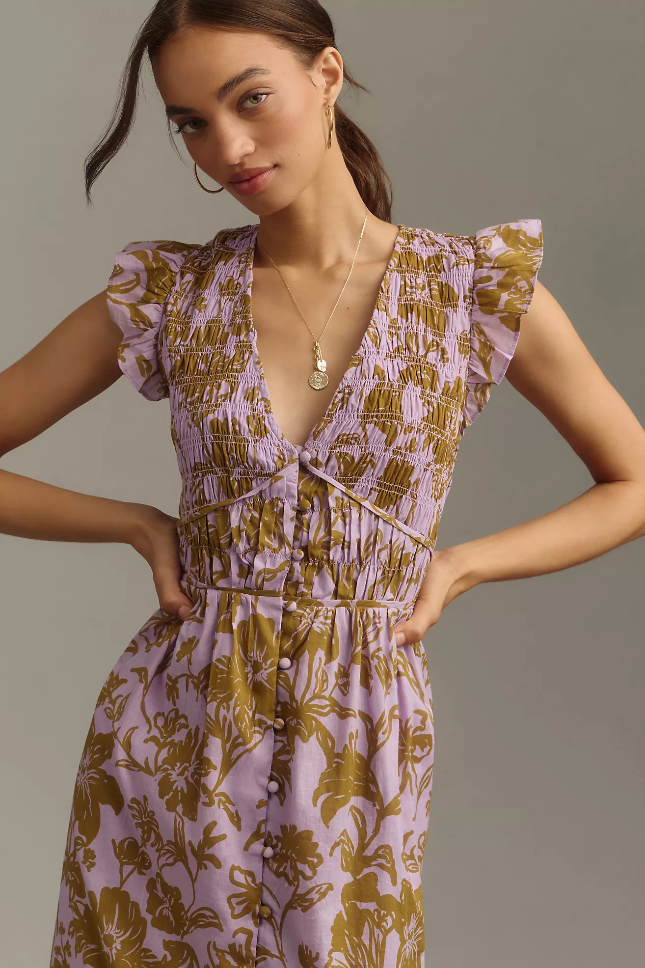 The Peregrine Midi Dress | Anthropologie (US)