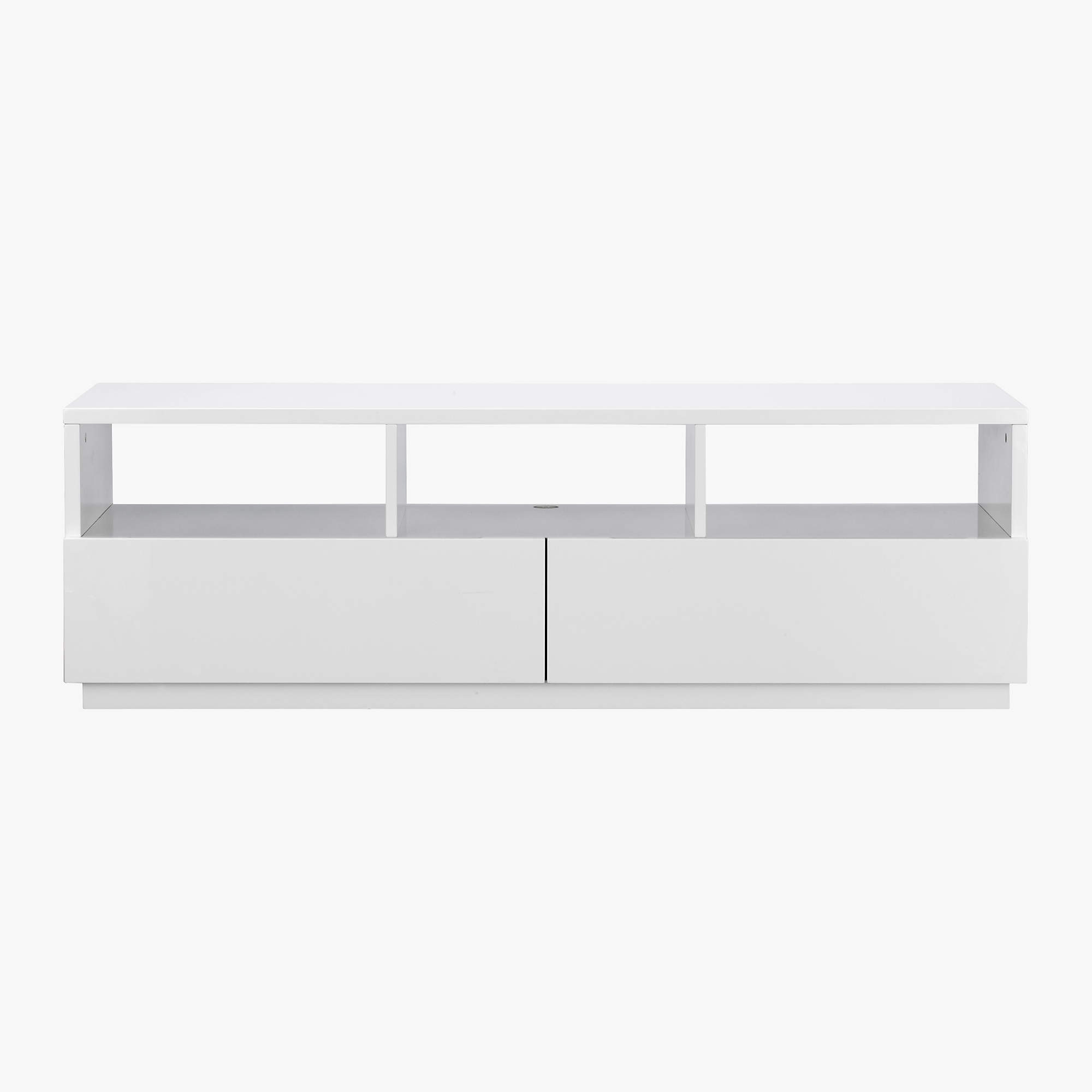 Chill White Media Console + Reviews | CB2 | CB2