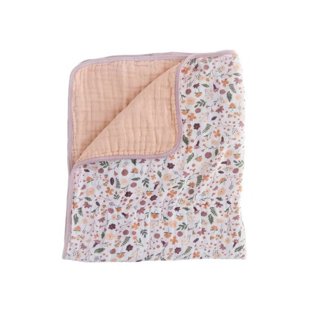 Red Rover Organic Cotton Muslin Baby Blanket | Target