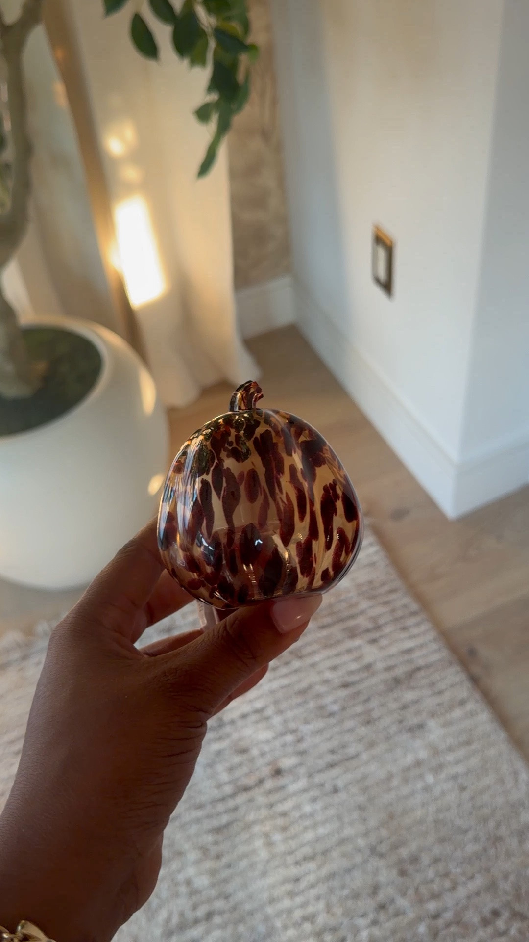 Walmart fall home find 🍂 love this tortoise shell pumpkin plug-in warmer is only $9.48! Smells amazing!

#LTKSeasonal #LTKHome