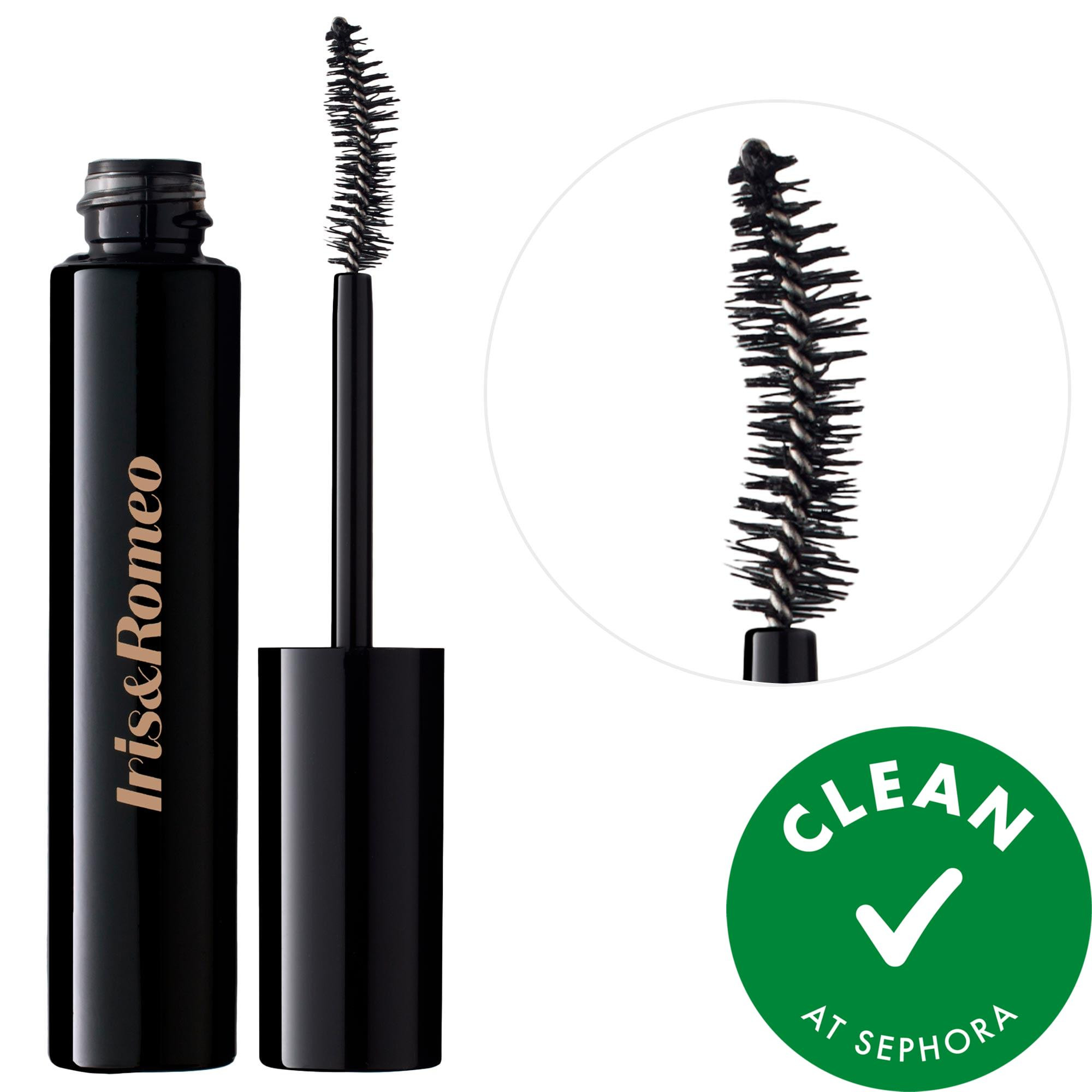 Iris & Romeo Lash Up Peptide Volumizing, Curling & Lengthening Mascara Friesian Black .39 oz / 11.6 g | Sephora (US)