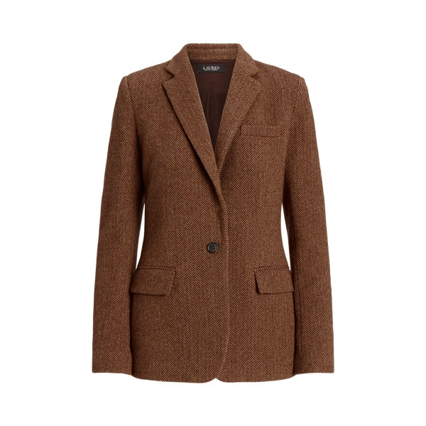 Wool-Blend Herringbone Blazer | Ralph Lauren (UK)