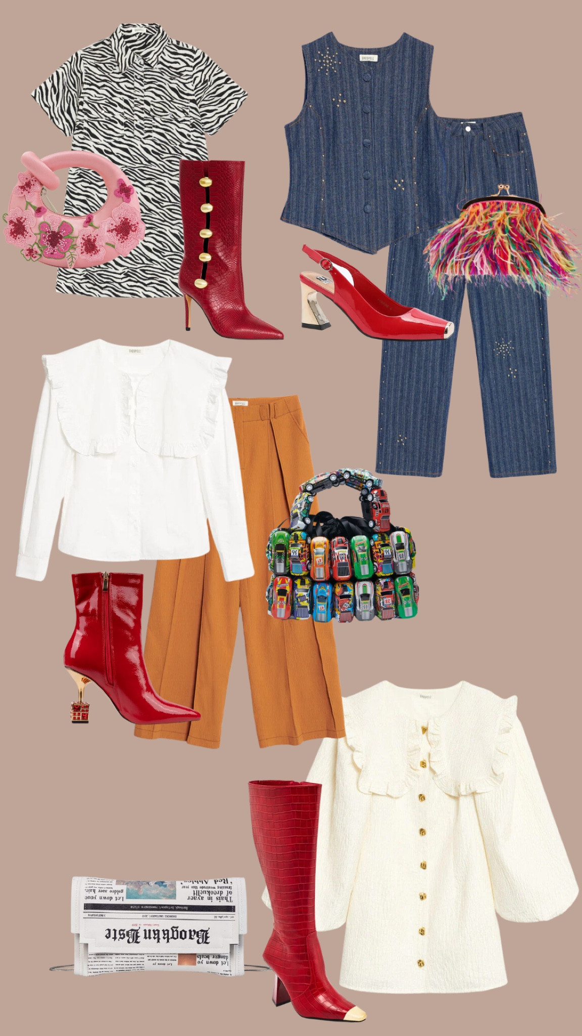 Outfit line up!! Loving the pops of red!! The car bag is my fav 😍😍😍😍

#LTKWorkwear #LTKShoeCrush #LTKStyleTip