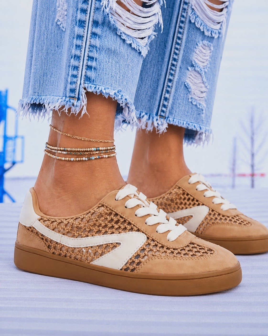 OK, these are on sale right now so now is the time to grab these adorable mesh shoes perfect for summer. It gives you that little Raffia look 

#LTKdayinmylife #LTKgrwm #LTKMothersDay