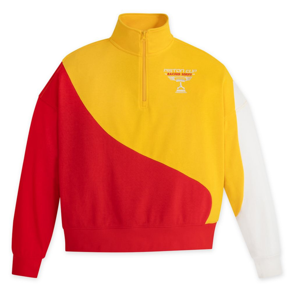 Lightning McQueen 1/4 Zip Pullover Sweatshirt for Women – Cars | Disney Store