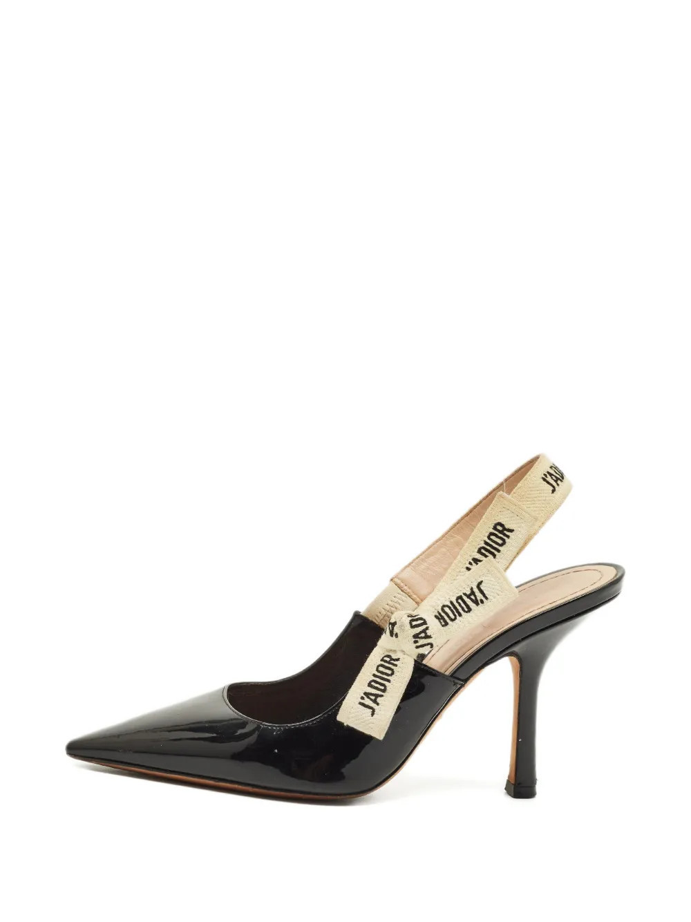 Christian Dior Pre-Owned J'Adior slingback pointed pumps - Black | Farfetch Global