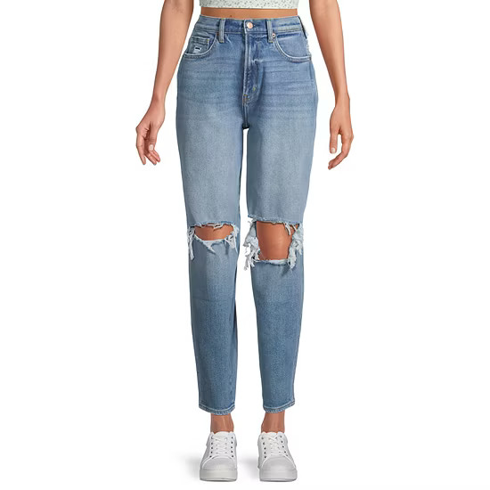 Arizona - Juniors Womens High Rise Cinched Waist Jean | JCPenney